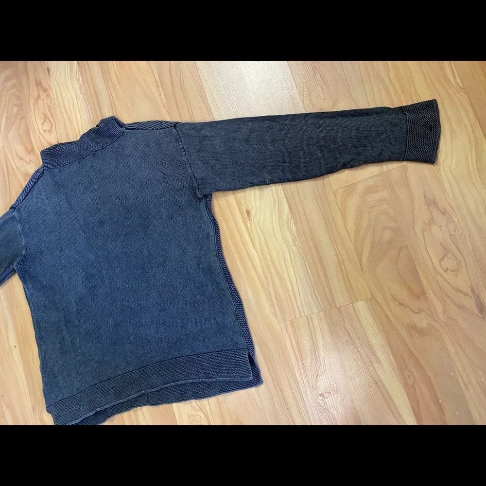 Women’s Carbon 2 Cobalt Grey Knit Pullover Sweater M - Picture 12 of 14